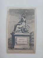 Ex-libris Illustré Italien XIXème - TOMASO CERUTTI (Piémont) - Ex-libris