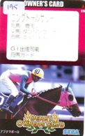 Telecarte Japon Jeu Video - (195) SEGA - Game Phonecard Japan - Spiel Telekarte Japan - Giochi