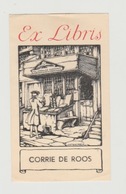 Ex Libris Corrie De Roos Oosterhout (NL) Anton Pieck-de Vergulde Chronyck - Bookplates