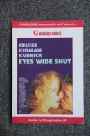 CINEMA :  TOM CRUISE, Nicole KIDMAN : " EYES WIDE SHUT  ". - Plakate Auf Karten