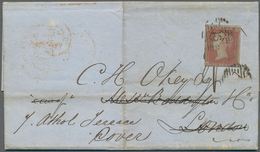 Antigua: 1851, Complete Entire Letter Sent From "ANTIQUA DE 16 1851" To London With Arrival 8.1.52, - Antigua Et Barbuda (1981-...)