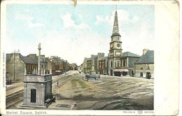 MARKET SQUARE  - SELKIRK - SELKIRKSHIRE - AS FOUND - Selkirkshire