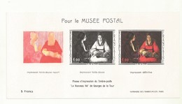 BLOC POUR LE MUSEE POSTAL  NOUVEAU NE DE GEORGES DELATOUR  N° YVERT 1479B . - Other & Unclassified