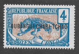 OUBANGUI-CHARI - TCHAD 1915 - YT 3** - Nuovi