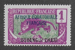 OUBANGUI-CHARI  1924 - YT 43** - Unused Stamps