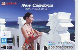 Carte Prepayee NEW CALEDONIA Sur JAPON - NEW CALEDONIA Related (6)  Prepaid Card Japan - Landschaften