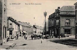 Couillet Rue De Gilly (gauche) Société Coopérative économique Attelage N°19 - Charleroi