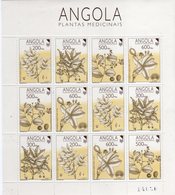 ANGOLA 1992 PLANTAS MEDICINAIS  MEDICINAL PLANTS  PLANTES MEDICINALES - Medicinal Plants