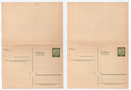 ENTIER POSTAL DOUBLE - REPONSE PAYEE / 1961 - 10/10 PF. A. DÜRER DOPPELGANZSACHE / COTE 13 € (ref LE4086) - Postkaarten - Ongebruikt