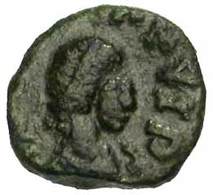 Marcianus.   -   (450-457) AD   -   AE4   0,80 Gr.   -   NICOMEDIA   -   Zeer Mooi!   -   R1   -    RIC 554 - La Caduta Dell'Impero Romano (363 / 476)