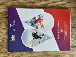 Plan Des Pistes Val D’Isère Tignes 2018-2019 - Toeristische Brochures
