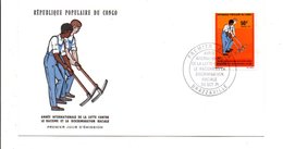CONGO  FDC 1971 LUTTE CONTRE LE RACISME - FDC