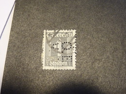 AUTRICHE   Perforé Perfin Stamp - Autres & Non Classés
