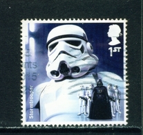 GREAT BRITAIN  -  2015 Star Wars 1st Used As Scan - Used Stamps