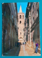 Delcampe - Cartolina Alghero Catalana - Campanile Aragonese - 1973 - Sassari