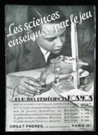 Publicité Jouet - Boite D'Expérience KOSMOS (Boite Chimie)  - Coupure De Presse (illustration) De 1931 - Andere & Zonder Classificatie