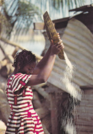 Afrique,africa,COTE D'IVOIRE,METIER,ENFANT,PILEUSE,TRI,EDITEUR NOURAULT D'ABIDJAN - Elfenbeinküste