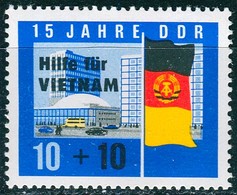 DDR - Mi 1125 ✶✶ # - 10+10Pf                Hilfe Für Vietnam 65 - Nuovi