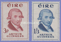 EIRE IRELAND 1959  ARTHUR GUINNESS  S.G. 178-179  U.M. - Ongebruikt