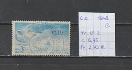 Eire 1948 - Yv. Airm. 2 Gest./obl.used - Luchtpost