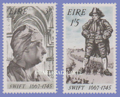 EIRE IRELAND 1967  JONATHAN SWIFT  GULLIVER  S.G. 237-238  U.M. - Unused Stamps