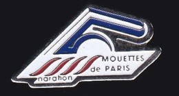 64467-Pin's.Club Des Mouettes De Paris - Natation.Marathon. - Natation