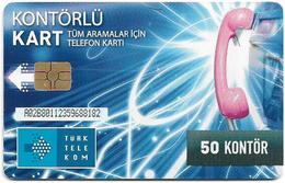 Turkey - TT (chip) - C-0221 - Assistt 1st Anniversary, 50U, 2009, 3.000ex, Used - Turquie
