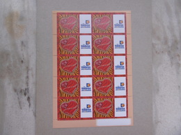 FRANCE 2005  F3862A  COEUR DE SCHERRER  AVEC LOGO TIMBRES  LUXE NON PLIE - Unused Stamps