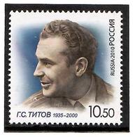 Russia 2010 .Cosmonaut G.S.Titov 1935-2000. 1v: 10.50 . Michel # 1674 - Ungebraucht