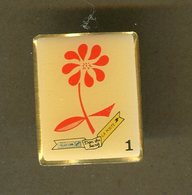 Pin's - La Poste France Télécom - Don Du Sang - Fleur - Postes