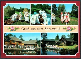 D5594 - TOP Spreewald Tracht Trachten Folklore - Bild Und Heimat Reichenbach Qualitätskarte - Lübben (Spreewald)