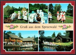 D5594 - TOP Spreewald Tracht Trachten Folklore - Bild Und Heimat Reichenbach Qualitätskarte - Luebben (Spreewald)