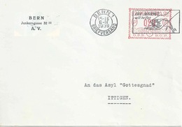 Ganzsachen Freistempel Typ C-1B Nr. 9  "A.V. Junkerngasse Bern"           1939 - Covers & Documents
