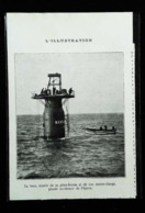 Au Large De HARLINGEN (Pays Bas) Chasse Au Trésor - La "Frégate La LUTINE"  -  Coupure De Presse (encadré Photo) De 1935 - Tools