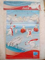 Coca Cola Coke Polar Bears Stickers Sheet OLD #10 - Otros & Sin Clasificación