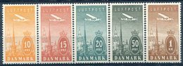 DANEMARK - Y&T  PA N° 6-10 ** - Posta Aerea