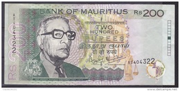 MAURICE      BILLET        200RS    2004 - Mauritius