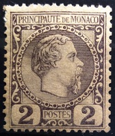 MONACO                   N° 2                    NEUF* - Unused Stamps