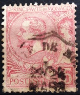 MONACO                   N° 15                    OBLITERE - Used Stamps