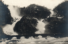 Laatefossen Odda Hardanger (Norway, Norvège) Eneberettiget 1907 - Carte K. Knudsen, Non Circulée - Norvège