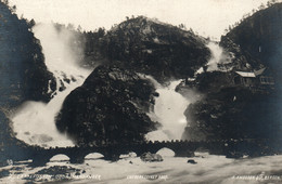 Laatefossen Odda Hardanger (Norway, Norvège) Eneberettiget 1907 - Carte K. Knudsen, Non Circulée - Norway