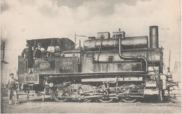 AK Locomotives Du Nord 245 Locomotive Machine No 4.1755 Chemin De Fer Train Hazebrouck - Trains