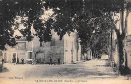 Lafoux Les Bains          30        L'Avenue. Au Mur Plaque Publicité  Biscuits LU           (Voir Scan) - Otros & Sin Clasificación