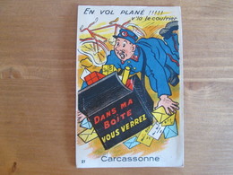 Carte A Systeme  . Facteur Dans Ma Boite Vous Verrez  Carcassonne - Carcassonne