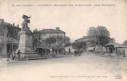 Bagnols Sur Cèze          30       Place Et Monument Des Combattants             (Voir Scan) - Bagnols-sur-Cèze