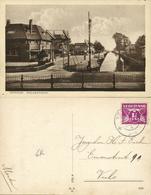 Nederland, VEENDAM, Molenstreek, Ophaalbrug (1934) Ansichtkaart - Veendam