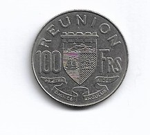 REUNION   PIECE   DE  100  FRANC   1972 - Réunion