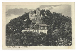 Ruine Rothenburg A. Kyffhäuser Steinthaleben Postkarte Ansichtskarte - Kyffhaeuser