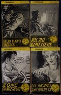 Romans Espionnage - Série " Le Loup " - Lot De 4 Romans - Éditions THILL - ( 1956 ) . - Old (before 1960)