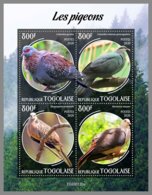 TOGO 2020 MNH Doves Tauben M/S - OFFICIAL ISSUE - DH2016 - Pigeons & Columbiformes